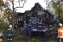 Grossfeuer Einfamilienhaus Siegburg Muehlengrabenstr P1039